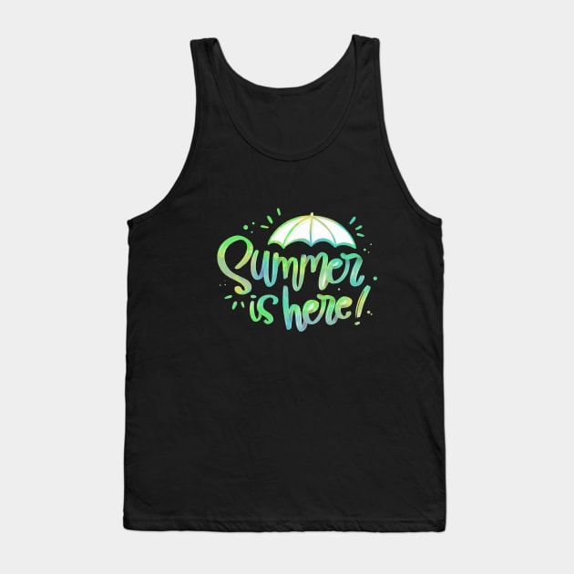 Summer is here Tank Top by King Tiger